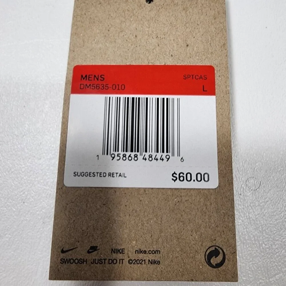 Nike NSW Sportswear Move To Zero Fleece Shorts Men's Size Large NWT DM5635-010 - Picture 8 of 10